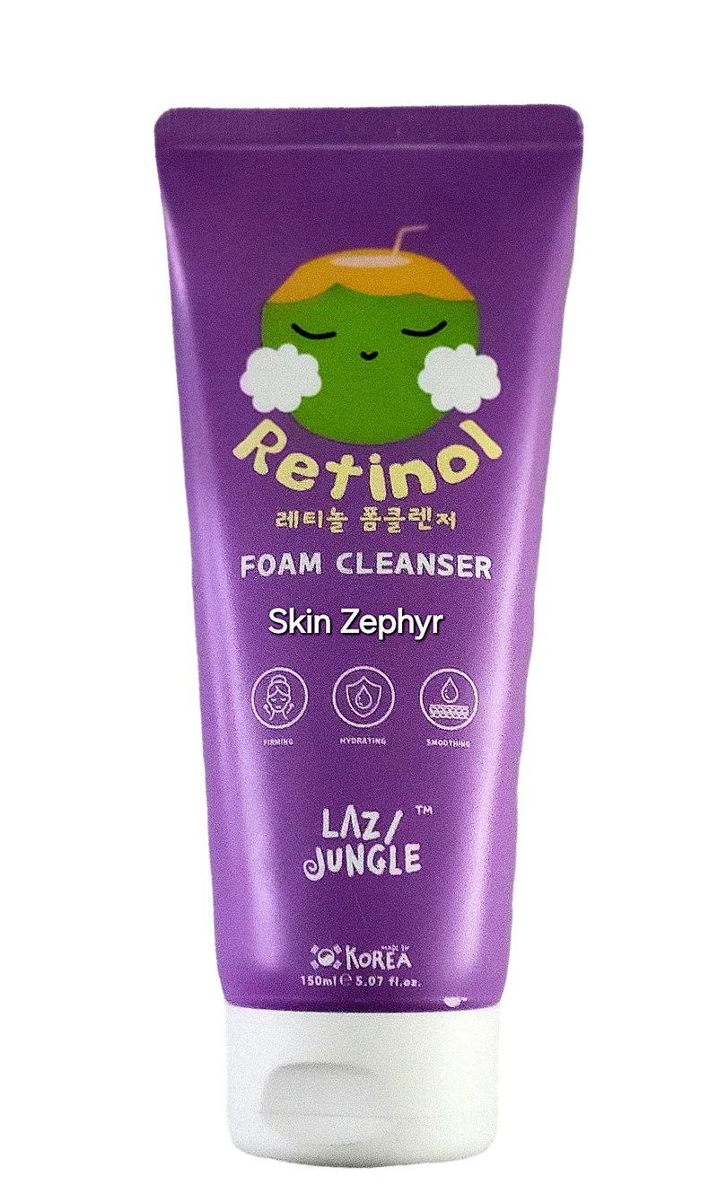 Lazy Jungle Retinol Foam Cleanser