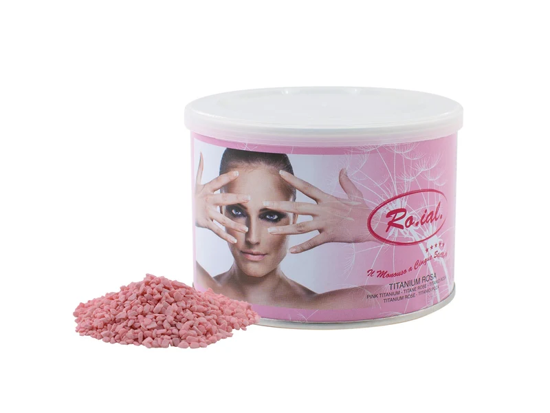 Cera Barattolo al Titanio Rosa RO.IAL