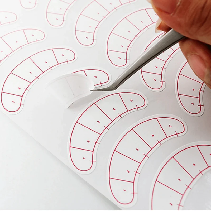 Lash Mapping Stickers - 140 PCS