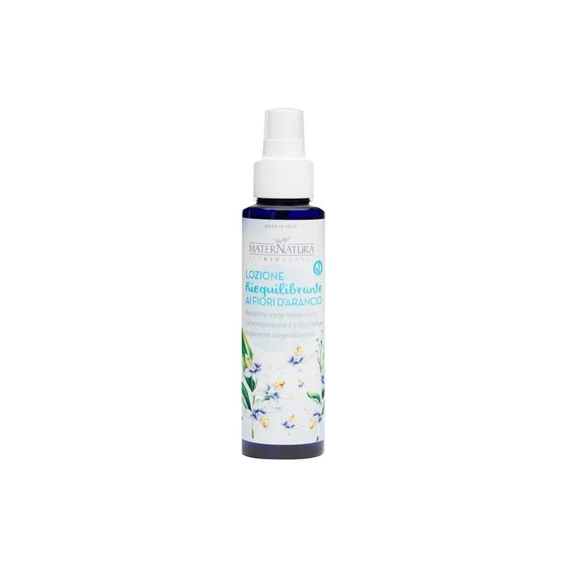 Lozione riequilibrante ai fiori d’arancio, 100 ml - Maternatura