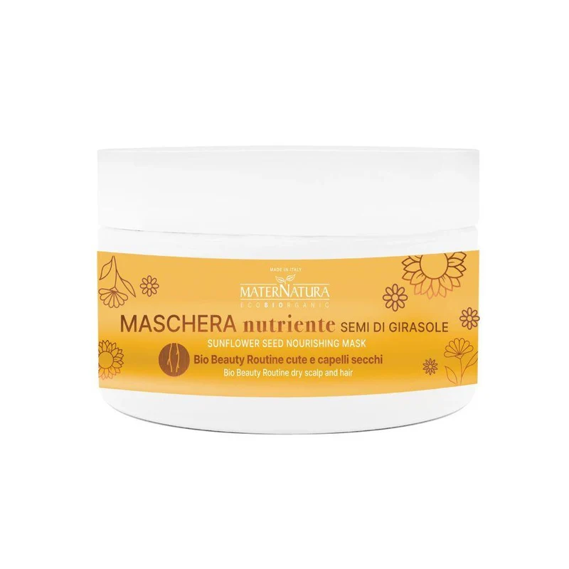 Maschera nutriente per capelli secchi, 200 ml - Maternatura