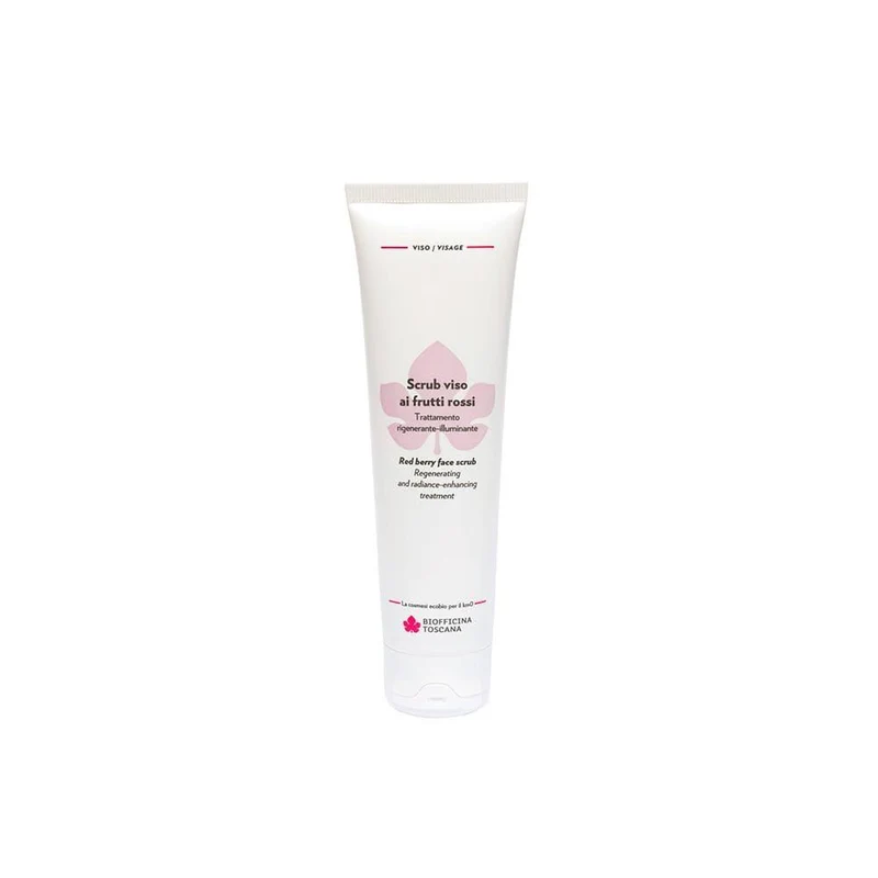 Scrub viso ai frutti rossi, 100 g - Biofficina Toscana