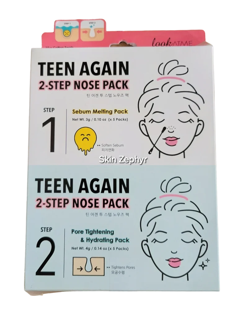 Lookatme Teen Again 2-Step Nose Pack