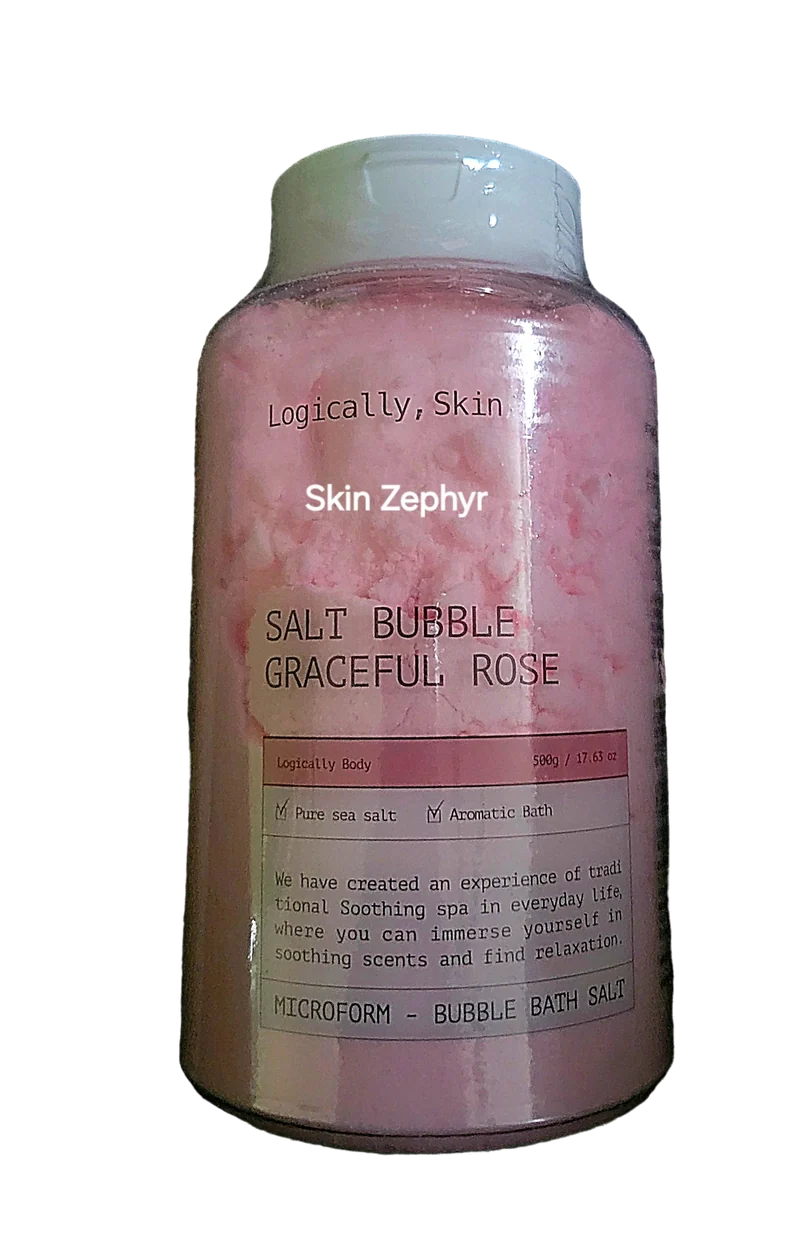 Logically, Skin Salt Bubble Graceful Rose
