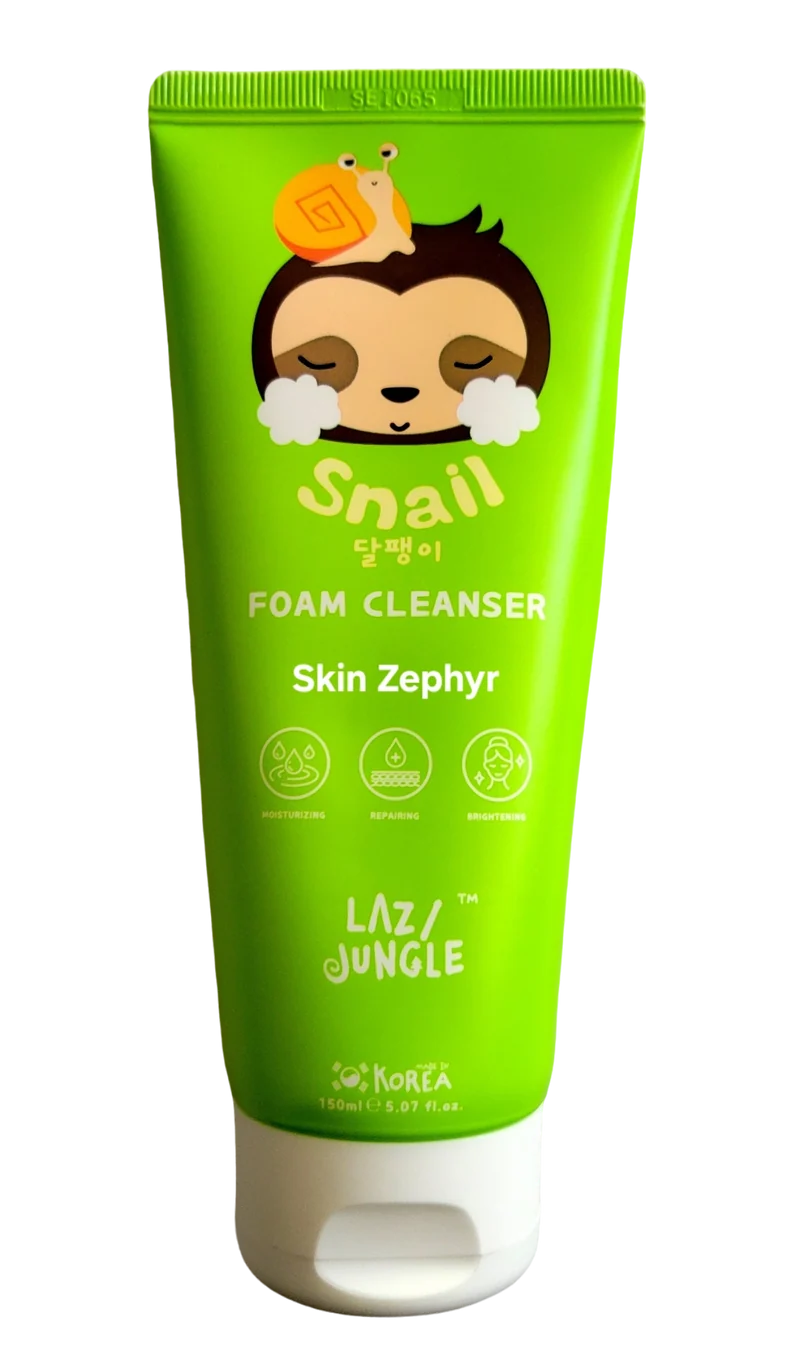 Lazy Jungle Snail Foam Cleanser
