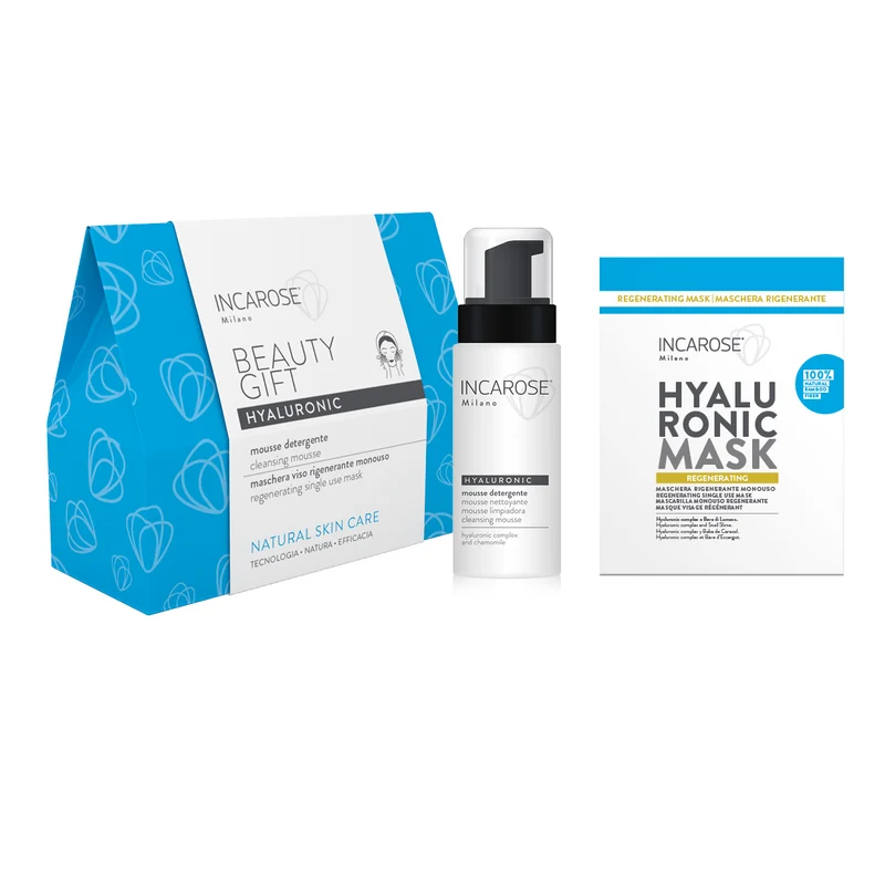 HYALURONIC BEAUTY GIFT DETERSIONE: Mousse e Maschera