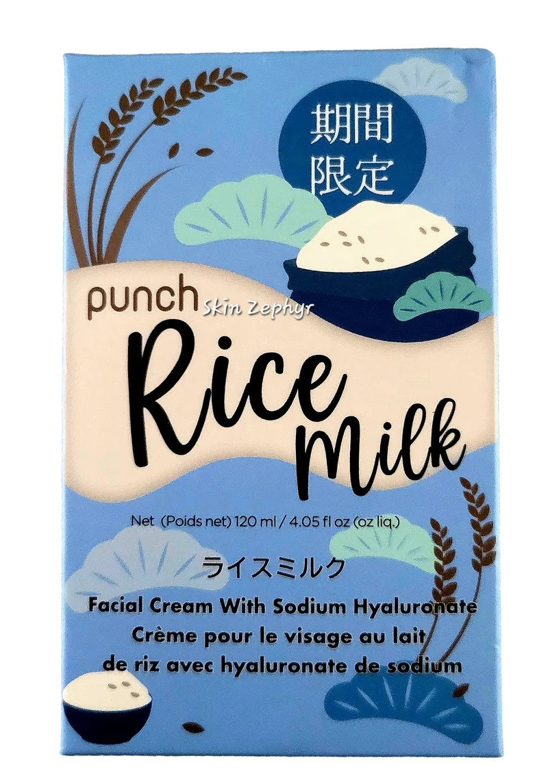 Punch Rice Milk Hyaluronic Facial Cream