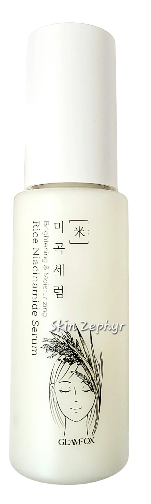 Glamfox Rice Niacinamide Brightening Serum | Korean Skincare