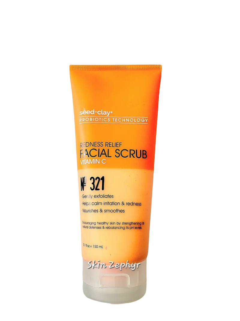 Seed and Clay Redness Relief Vitamin C Facial Scrub No. 321
