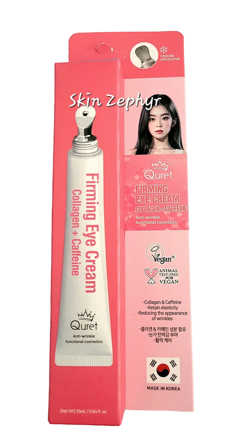 Quret Firming Eye Cream with Collagen and Caffeine