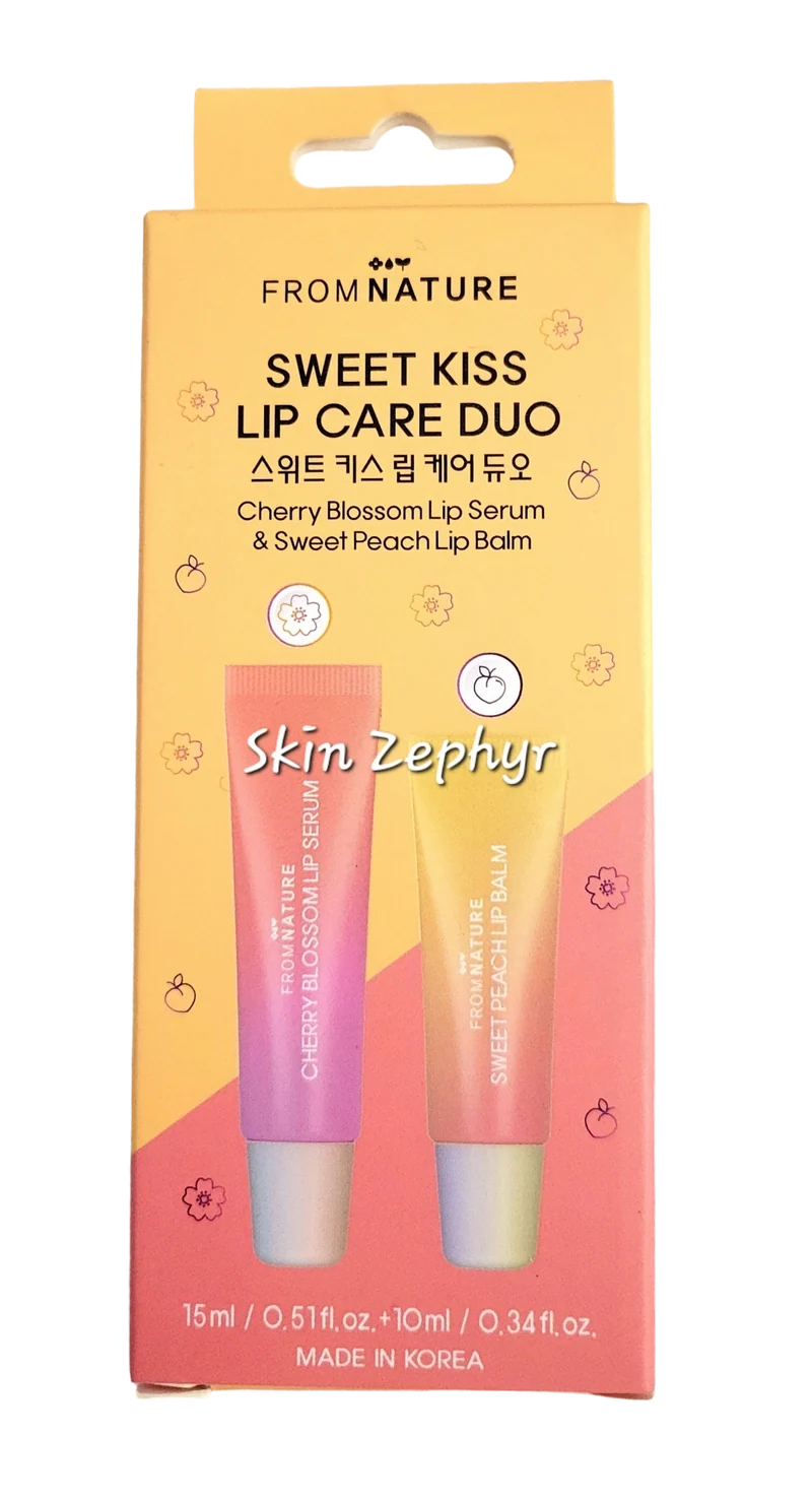 FromNature Sweet Kiss Lip Care Duo