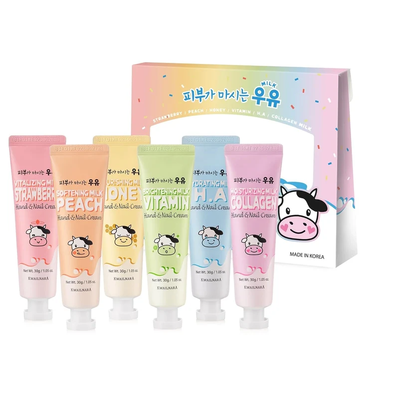 Kwailnara Milk Hand and Nail Cream Set