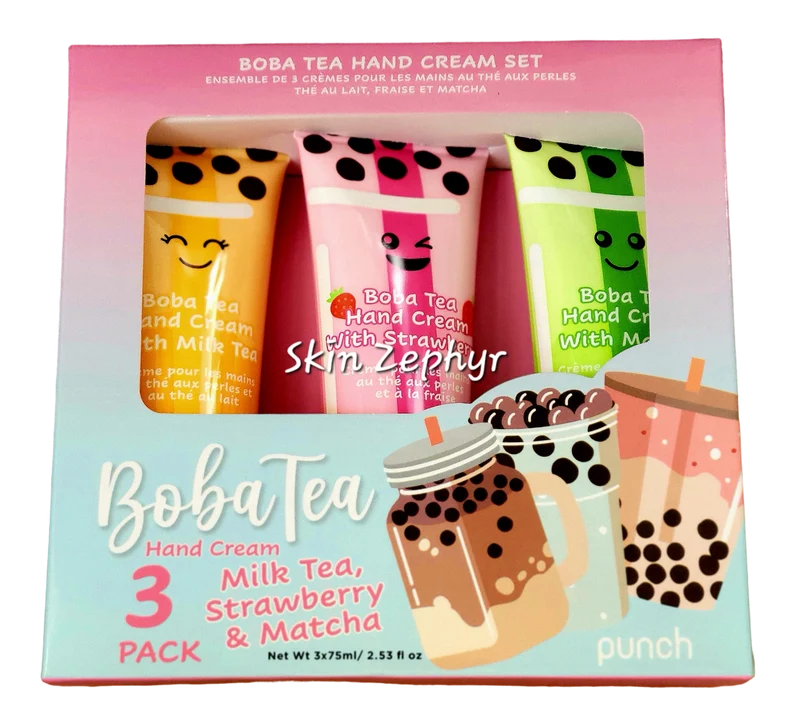 Punch Boba Tea Hand Cream Set