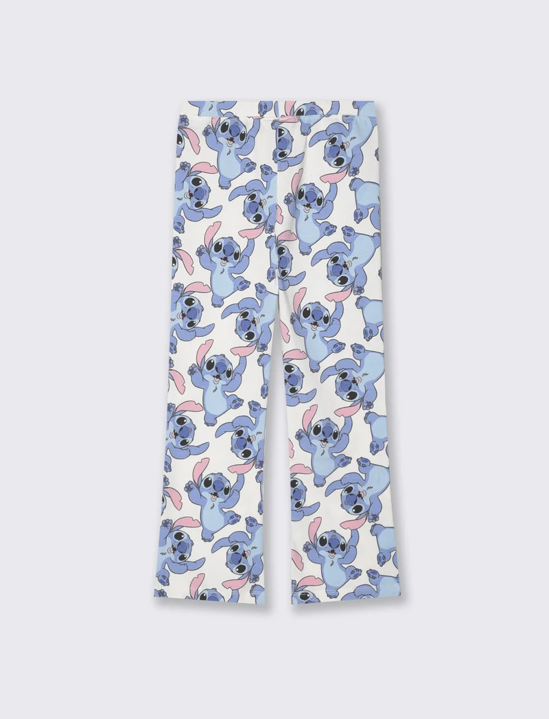 Leggings a zampa Disney con stampa Stitch - Fantasia