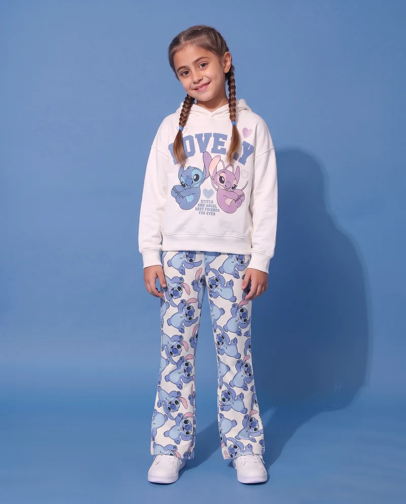 Leggings a zampa Disney con stampa Stitch - Fantasia