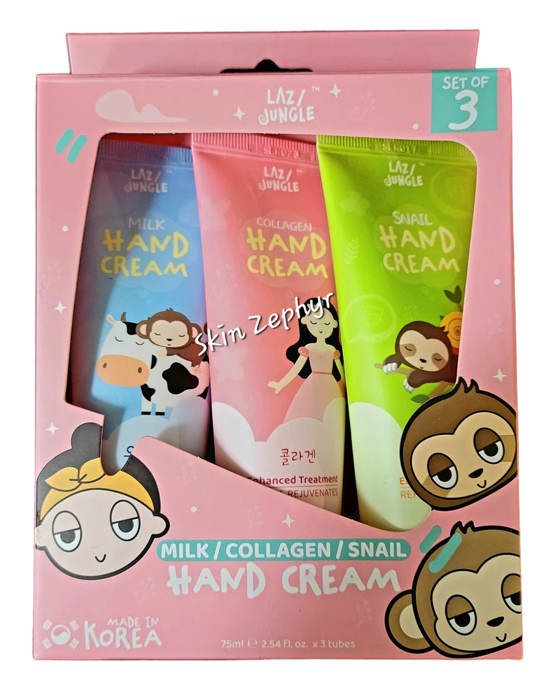 Lazy Jungle Hand Cream Trio