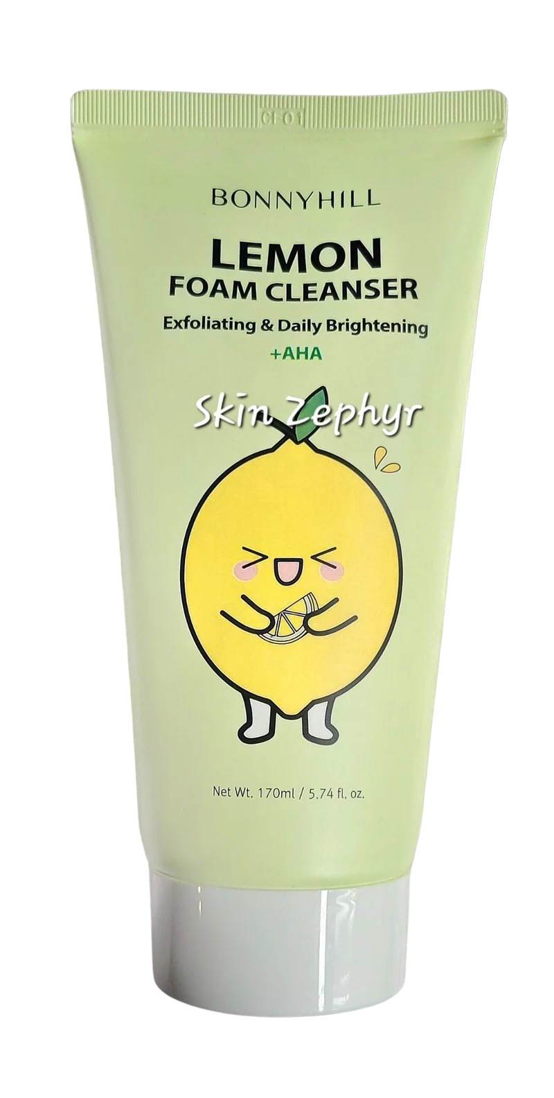 Bonnyhill Lemon Foam Cleanser: Exfoliating and Daily Brightening