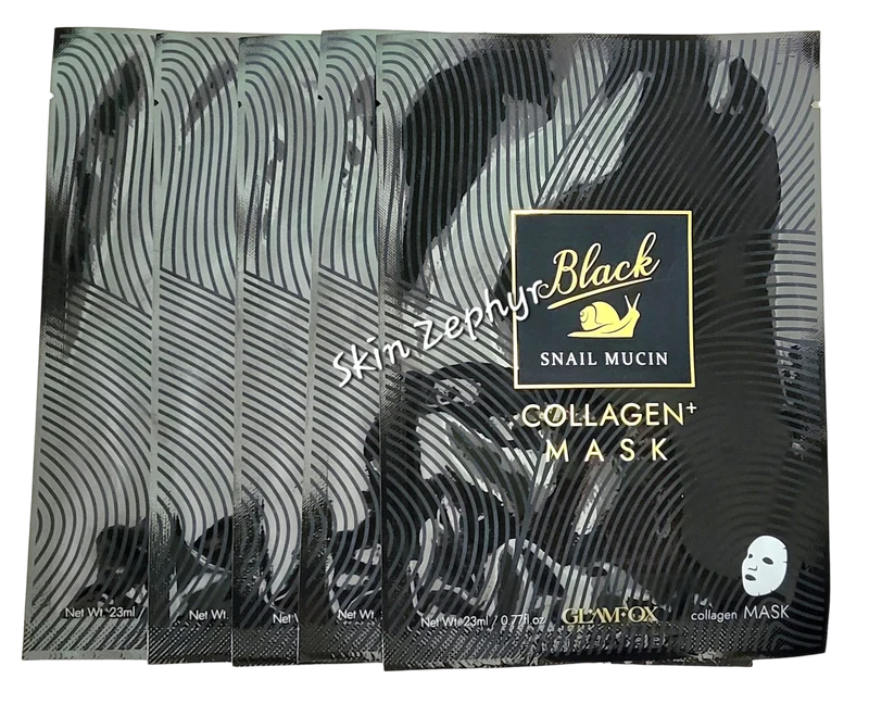 Glamfox Black Snail Collagen Masks