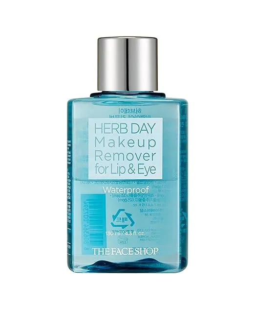 The Face Shop Herb Day Lip & Eye Makeup Remover Waterproof