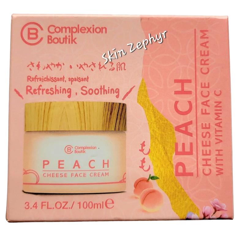 Complexion Boutik Peach Cheese Face Cream with Vitamin C