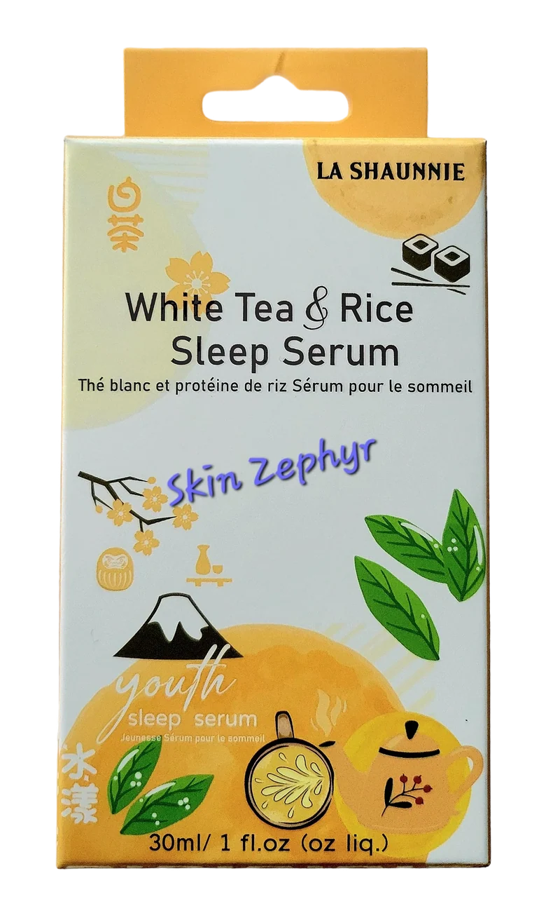 La Shaunnie White Tea and Rice Sleep Serum