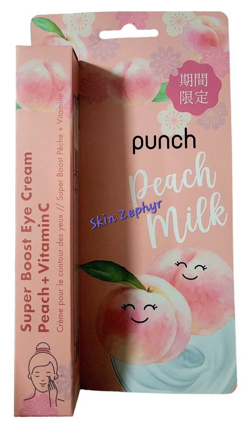 Punch Peach Milk Peach + Vitamin C Super Boost Eye Cream