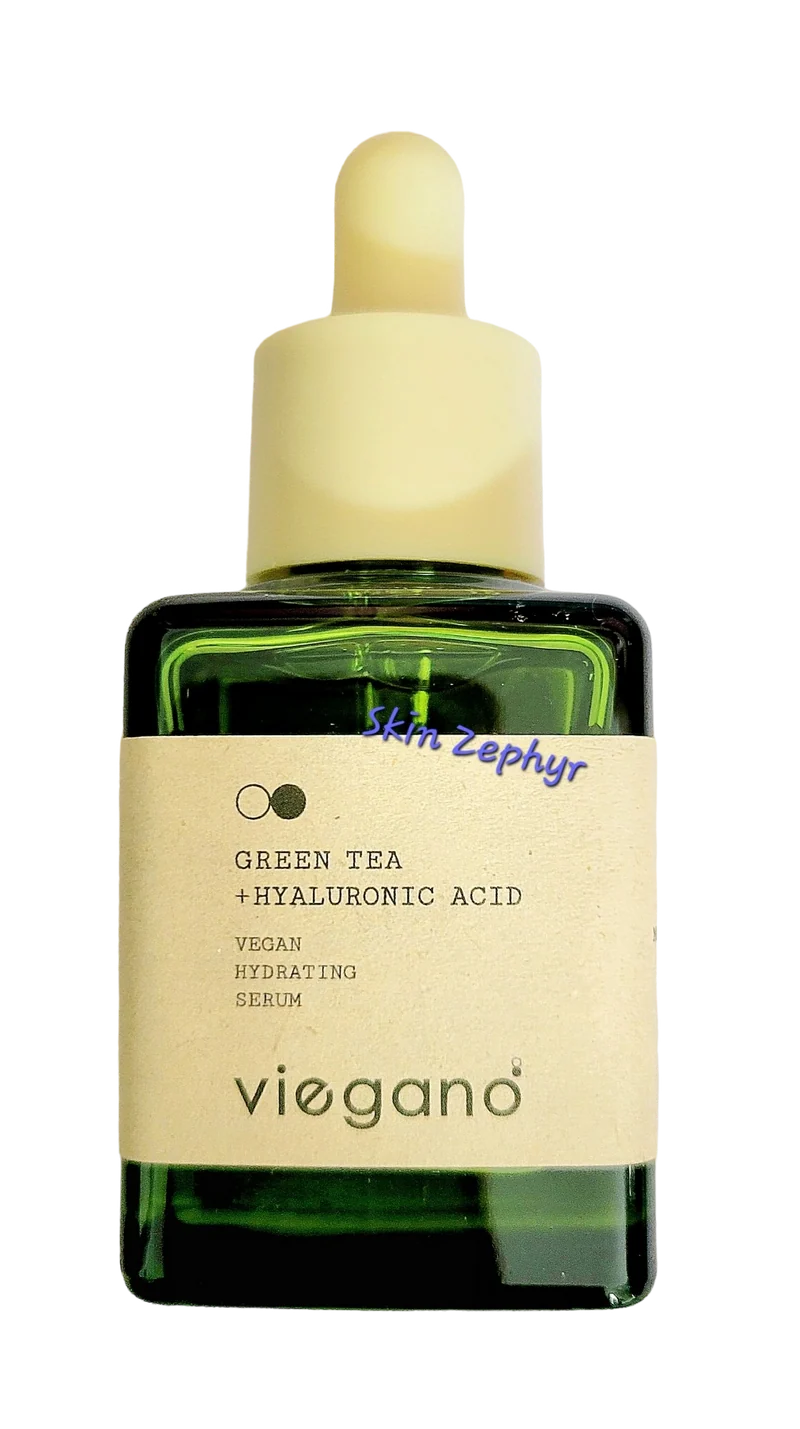 Viegano Green Tea and Hyaluronic Acid Vegan Hydrating Serum