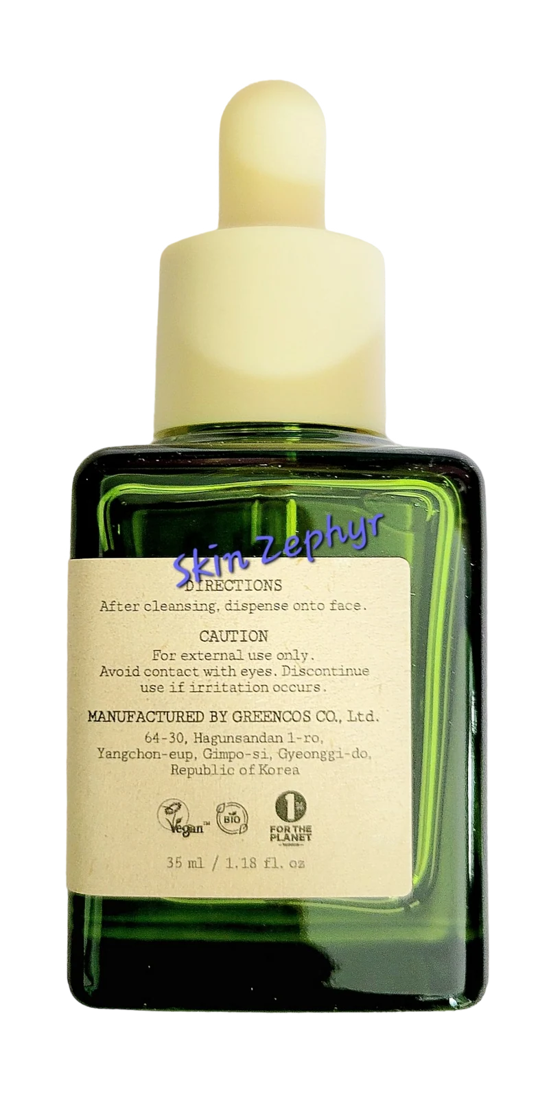 Viegano Green Tea and Hyaluronic Acid Vegan Hydrating Serum