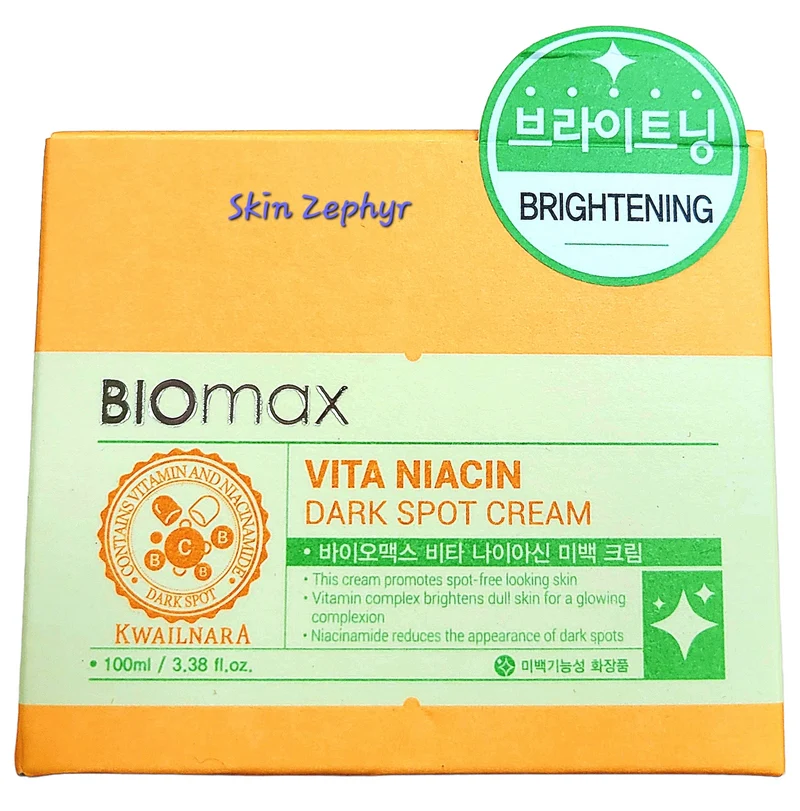 Biomax Vita Niacin Dark Spot Cream
