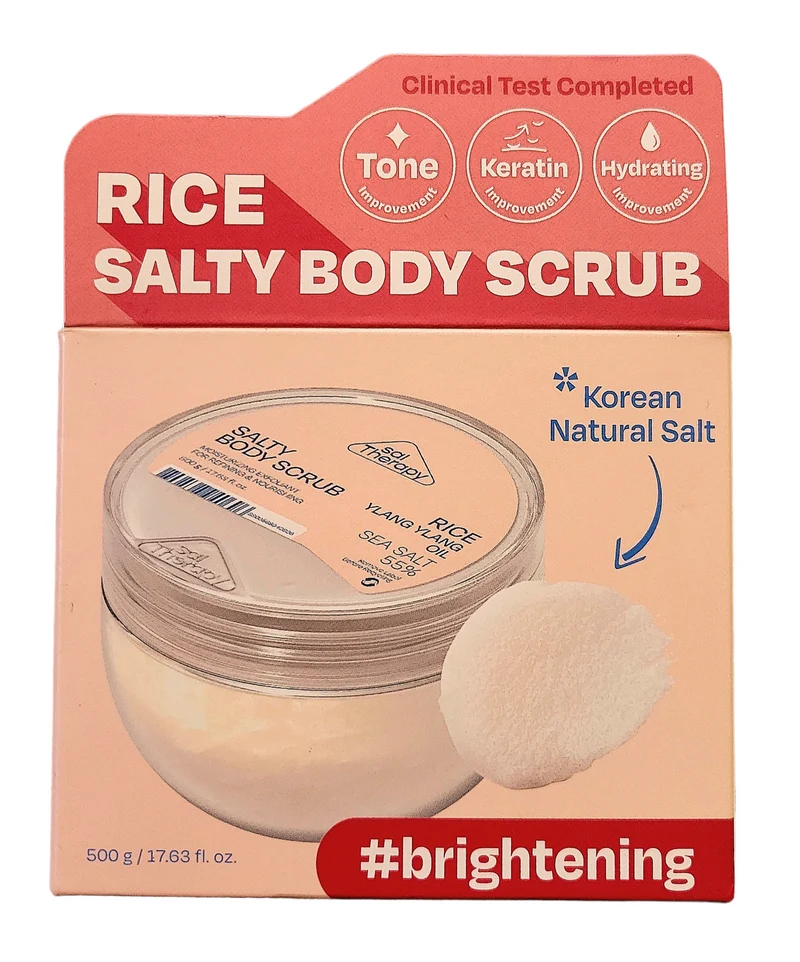 Saltherapy Rice Salty Body Scrub with Ylang-Ylang