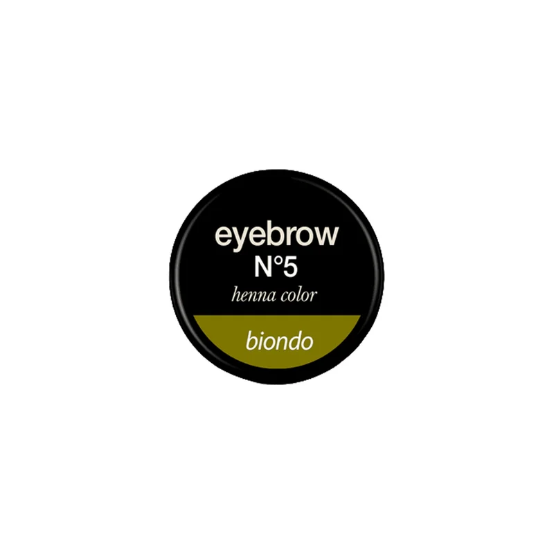 Polvere Colorante Henne Eyebrow Henna Ink n. 5 Biondo 15 ml La Jolie