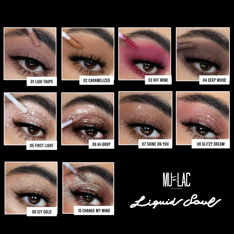 Light Taupe 01-Liquid Soul Pigmento Liquido All Over matt