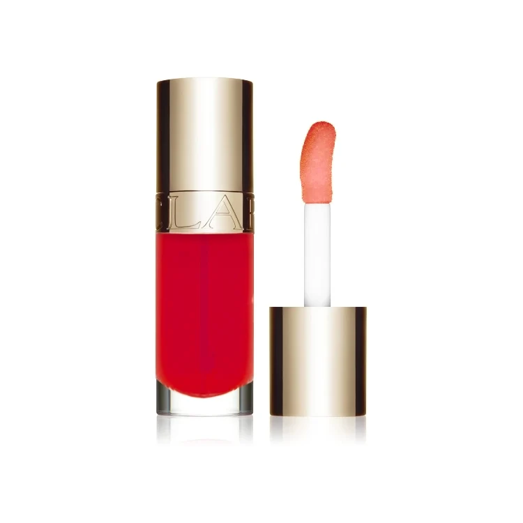 Clarins - Lip Comfort Oil - Huile Lèvres À L'Huile De Rose Musquée - Lip Oil With Sweetbriar Rose Oil