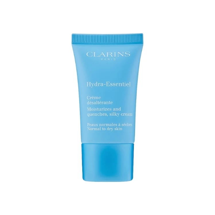 Clarins - Hydra-Essentiel - Crème Désaltérante - Moisturizes And Quenches Silky Cream - Peaux Normales À Sèches - Normal To Dry Skin - Mini