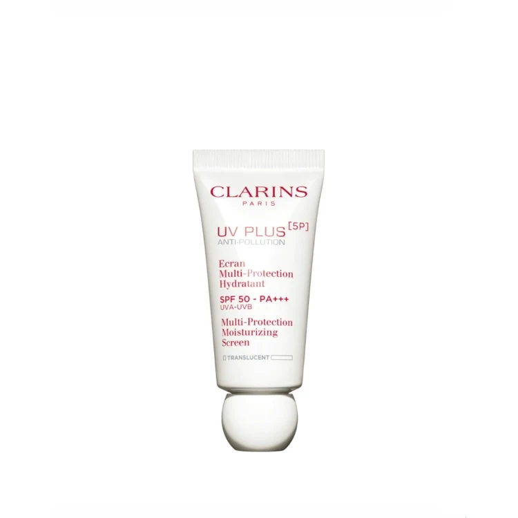 Clarins - UV Plus [5P] Anti-Pollution - Ecran Multi-Protection Hydratant - Multi-Protection Moisturizing Screen - Translucent - SPF 50 PA+++ UVA-UVB