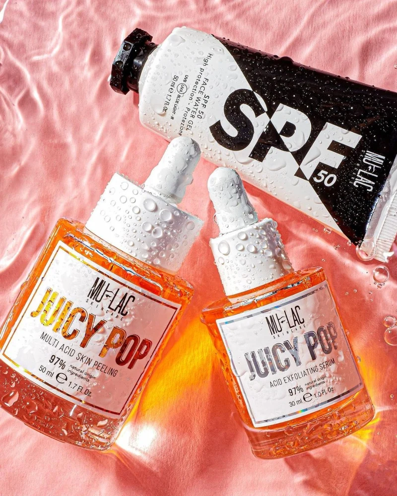 SPF 50 FACE WATER GEL - FOTOPROTEZIONE GIORNALIERA SPF 50