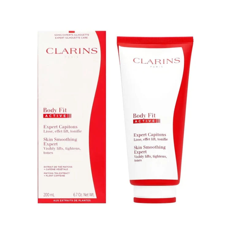 Clarins - Body Fit Active - Expert Capitons - Lisse Effet Lift Tonifie - Skin Smoothing Expert - Visibly Lifts Tightens Tones