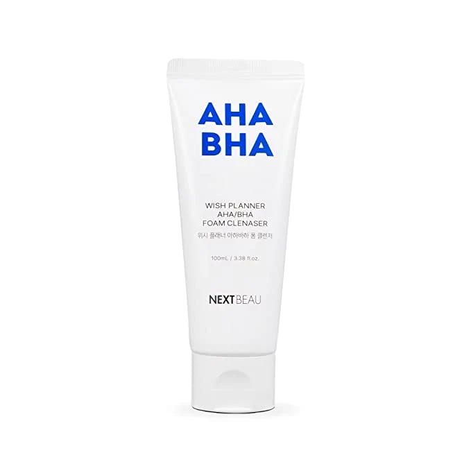 Nextbeau Wish Planner AHA/BHA Foam Cleanser