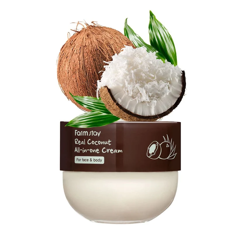 Farm Stay Real Coconut All-In-One Face and Body Cream
