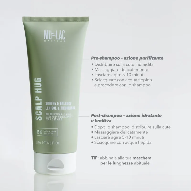 Mulac Scalp Hug Maschera Riequilibrante per lo Scalpo