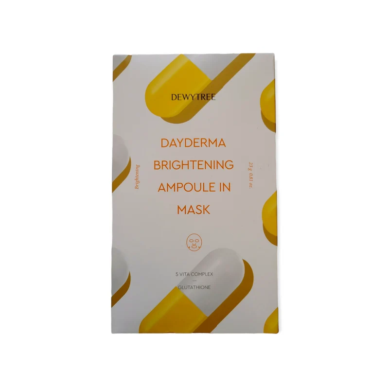 Dewytree Dayderma Brightening Ampoule in Mask