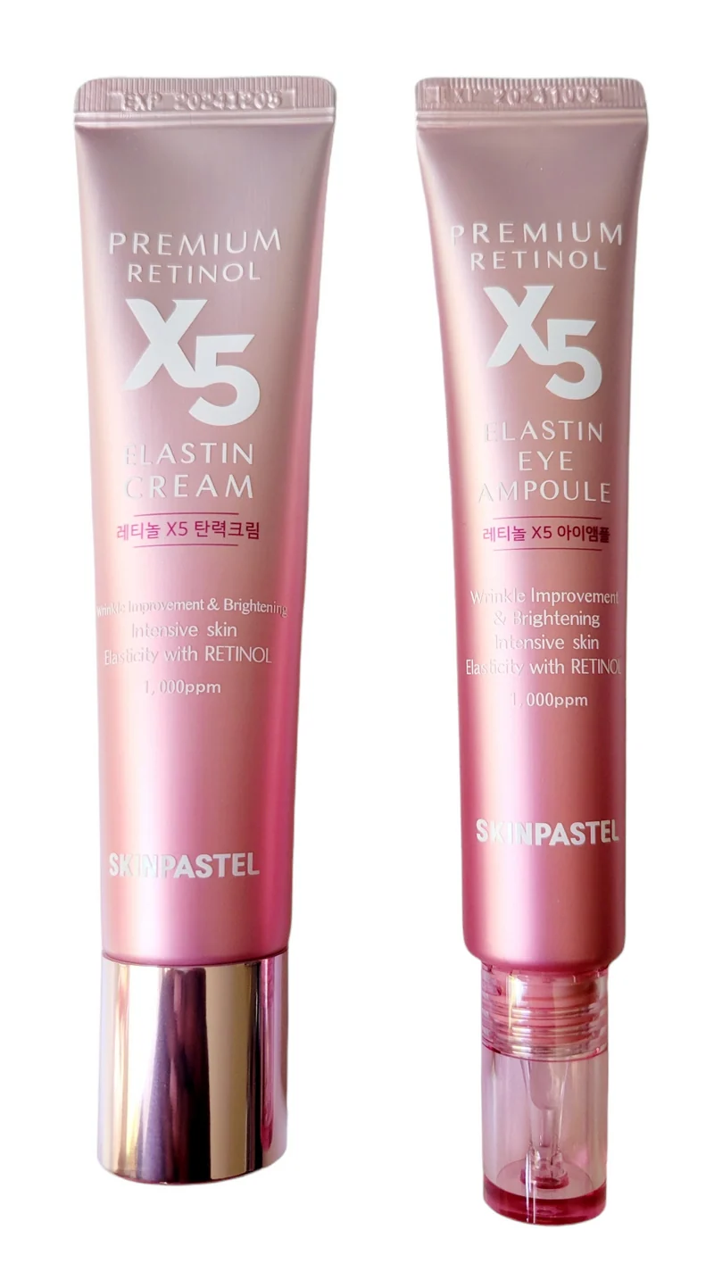 SkinPastel Premium Retinol Elastin Cream and Eye Ampoule Duo