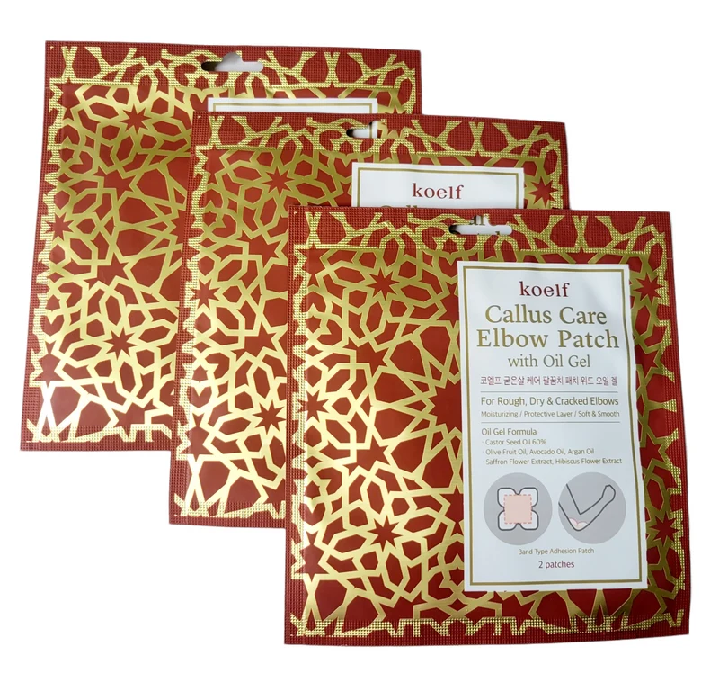 Koelf Callus Care Elbow Patch with Oil Gel (3 pairs)
