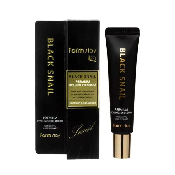Farm Stay Black Snail Premium Rolling Eye Serum