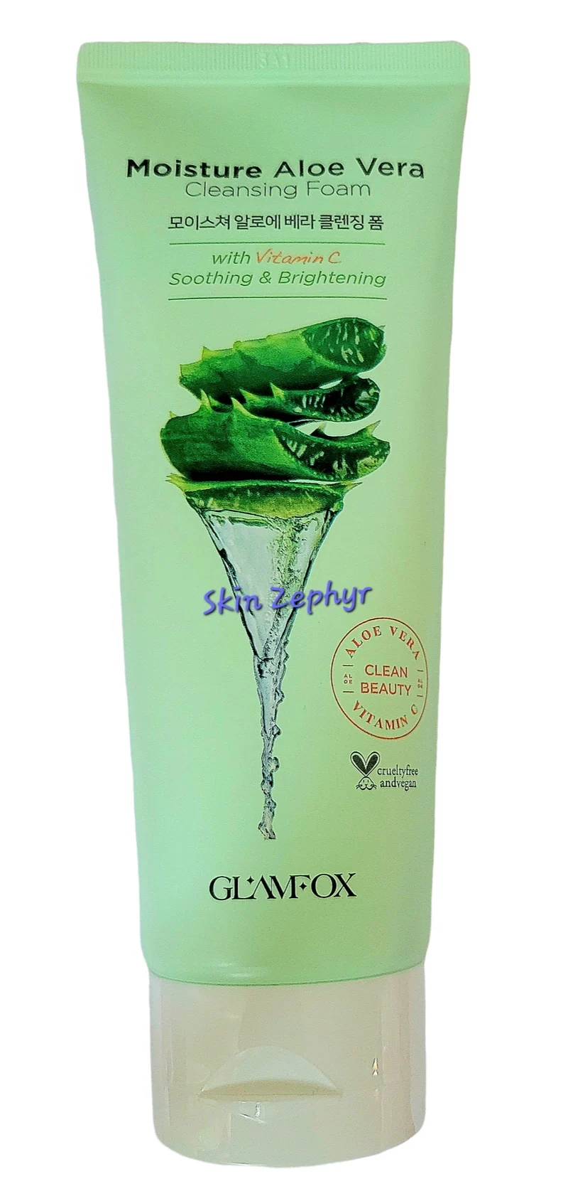 Glamfox Moisture Aloe Vera Cleansing Foam