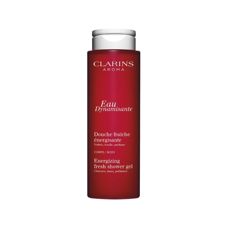 Clarins - Eau Dynamisante - Douche Fraîche Énergisante - Nettoie Tonifie Parfume - Energizing Fresh Shower Gel - Cleanses Tones Perfumes