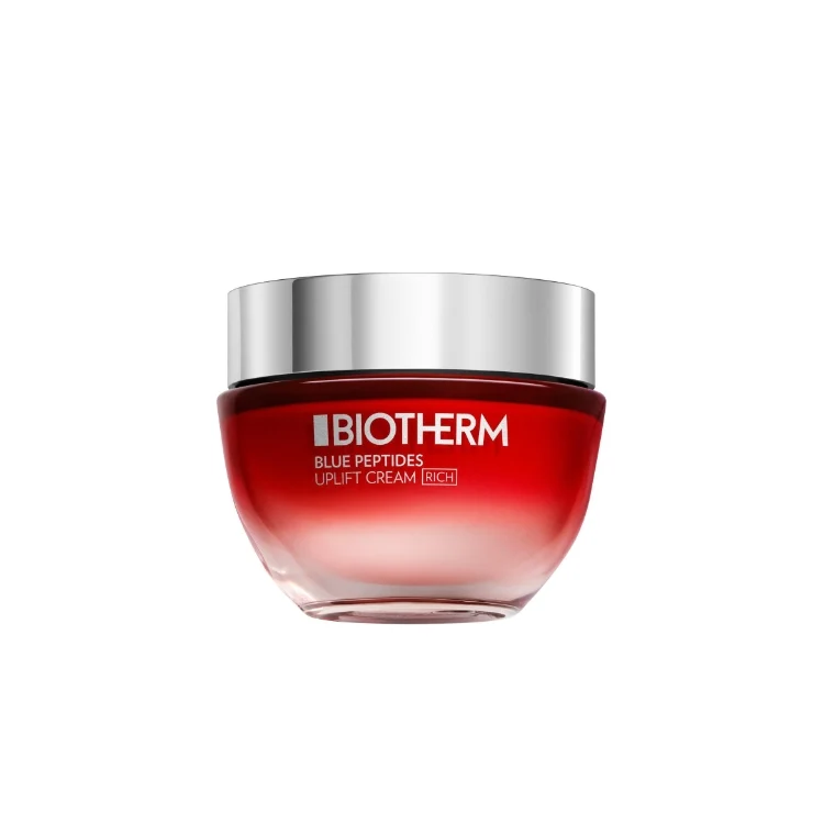 Biotherm - Blue Peptides Uplift Cream Rich - Crème Rosée Rich Effet Liftant Et Éclat - Peau Sèche - Lifting Effect And Radiant Rich Rosy Cream - Dry Skin