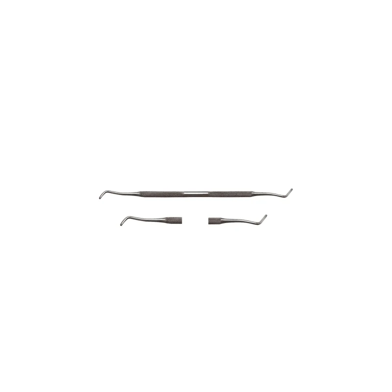 Attrezzino inox professionale doppio pulisci unghie 803006 Wictor