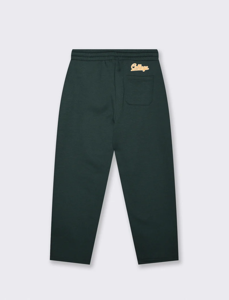 Pantaloni Jogger in Felpa con Stile - Verde scuro