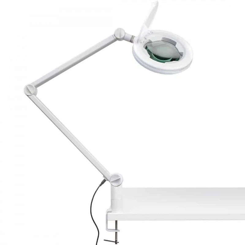Lampada Ingrandimento Led 5 Diottrie Luce Calda e Fredda Xan.